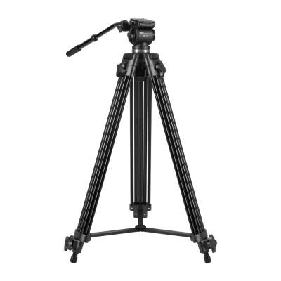 China High Quality Professional Heavy Duty Aluminum Stand Video Camera Tripod FT6717 Weifeng Liquid Main Tripod for sale