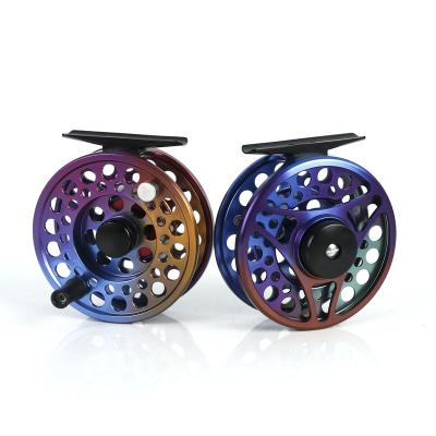 China Anodizing Aluminum T6061 Multi Color Custom Design CNC Fly Fishing Reels for sale