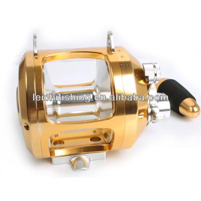 China Cnc Machine Big Game Cutter Fishing Blue Marine Trolling Reel Fishing for sale