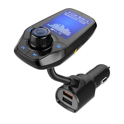 China Aux audio modulator. Hot Sale Amazon Car Kit Handsfree TF Card USB Player Stereo Instant Playback MP3 Receiver FM Transmitter FM Transmitter for sale