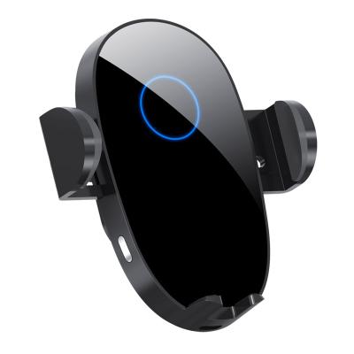 China Qi Sensor Car Phone Holder 15W Smart Fast Charging Smart Car Wireless Charger Fast Charging Support Charger for sale