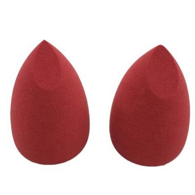 China Foundation Blenders Foundation Sponges Christmas Logo Latex Makeup Blender Foundation Sponges Puff Powder Blender Private Dual Use Dry Wet Beauty Sponge Free for sale