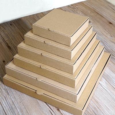 China Recyclable Pizza Boxes Accept Wholesale Customized With Thick Material for sale