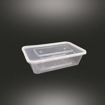 China Biodegradable Food Storage PP Plastic Biodegradable Disposable Food Container for sale