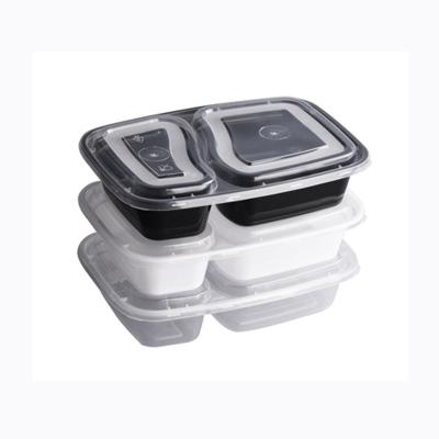 China Disposable pp biodegradable lunch take away food box for restaurant for sale