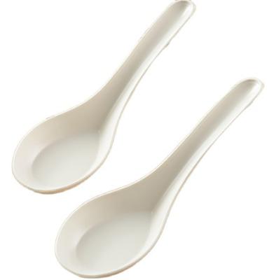 China Wholesale Biodegradable Disposable Chinese Soup Spoon Disposable Biodegradable Soup Spoon for sale