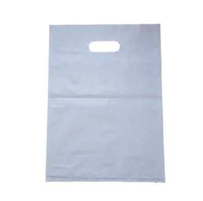 China Recyclable Plastic Shopping Handle Packaging Clothes Custom Goods Bag With Logo for sale