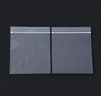 China Recycled Clear Zipper Seal Custom Resealable Transparent Zipper Bag For Custom for sale