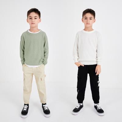 China 2021 Autumn Children's Sweaters Minimalist Boys Sweaters Anti-Shrink European 'S And American Boys' Sweaters Anti-Pilling for sale