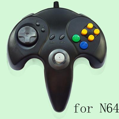 China Wholesale ABS Plastic Factory Sale Gamepad For Nintendo 64 N64 Wired Game Controller for sale