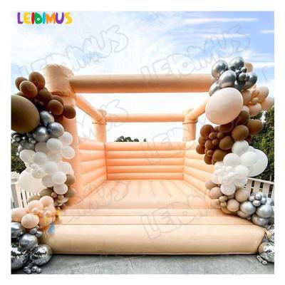 China Kids Play Center White Bouncy Castle 13ft Wedding Bouncer Adult Wedding for sale