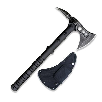 China Wholesale Unrated Survival Main Tactical Camping Ax Hatchet Ax Small Stainless Steel Tomahawk Ax for sale