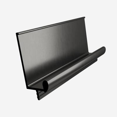 China Customized Decorations Radfix Aluminum High Quality Kitchen Brushed Black Matt Cabinet Handle Aluminum J Profile Cabinet Handle for sale