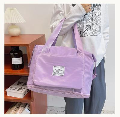 China Newest 2022 Fashion Women Large Tote Handbag Casual 8 Color Women Fitness Tote Bag Trend Large Capacity Multifunctional Gym Bags For Women for sale