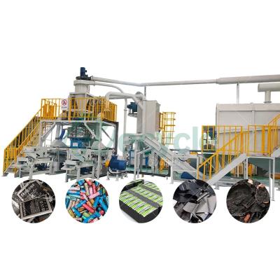 China Customizable Waste Lithium Battery Recycling Production Line for Aluminum Production for sale