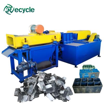 China Scrap Small Type Lead Acid Battery Recycling Machine with Automatic Dismantling for sale