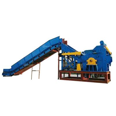 China Large Capacity Metal Shredder Machine/ Scrap Metal Crusher/Hammer Mill Crusher For MSW Recycling Plant for sale