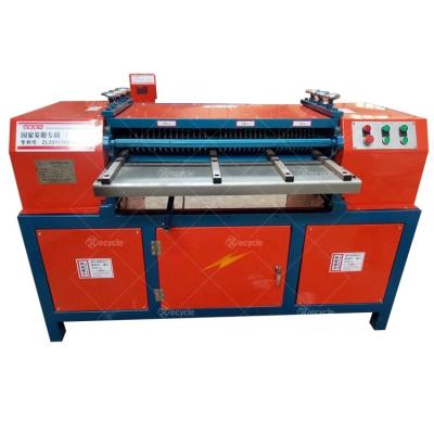 China Scrap Radiator Copper Pipe Separator/Radiator Aluminum Fins Cutting Machine/Waste Air Conditioner Radiator Separating Machine for sale