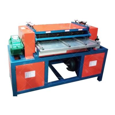 China Efficiently Recycle Car AC Condense Radiators with Aluminum Radiator Chopping Machine for sale