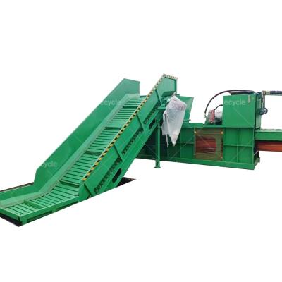 China L2000*W1100*H1250 mm Hydraulic Horizontal Baler for Scrap Iron Aluminum Steel Packaging for sale