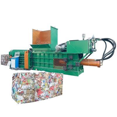 China Hydraulic Driven Type Horizontal Scrap Metal Baler Machine for Waste Metal Recycling for sale