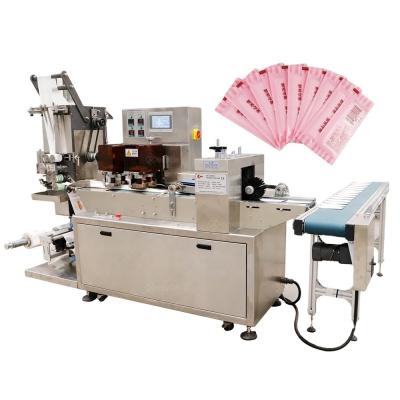 China Single Wet Wipe Tissue Making Machinery Cutting Packaging Wet Wipes Machine Online Support for sale