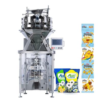 China Multi-Function Vertical Food Snacks Nut Packaging Machine Snacks Food Potato Chips Packing Machine for sale