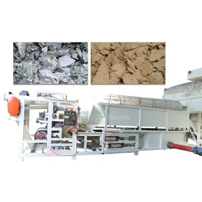 China Paper Plastic Separation Machine Milk Bag Paper Plastic Aluminum Separator Coated Paper Recycling Machine for sale