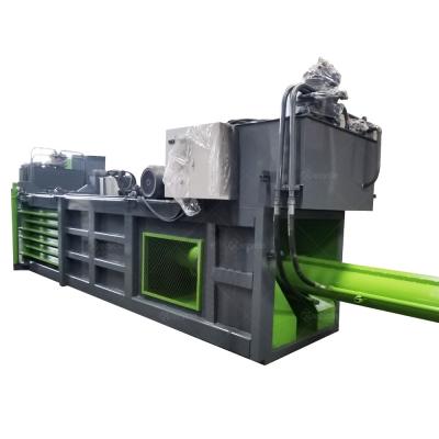 China Vertical Hydraulic Semi-automatic Used Clothes and Textile Compress Baler Machine , Hydraulic Baling Press for sale