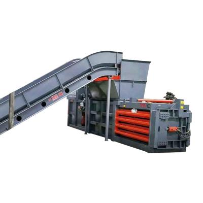 China Fully Automatic Horizontal Baler for Waste Paper Cardboard Baling Machine Henan Recycle for sale