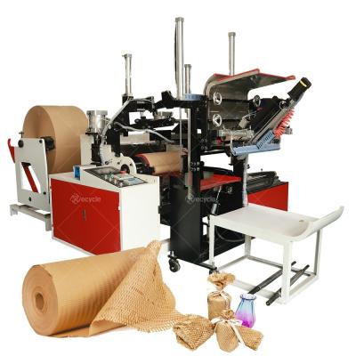 China Advanced Automatic Honeycomb Paper Making Machine for Kraft Paper Cutting Rewinding for sale