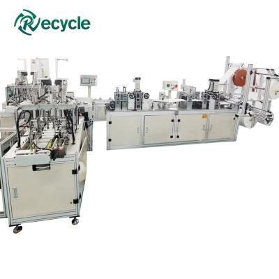 China Face Mask Making Machine Fully Automatic KF94 Mask Packing Machine 6375*2600*1650 for sale