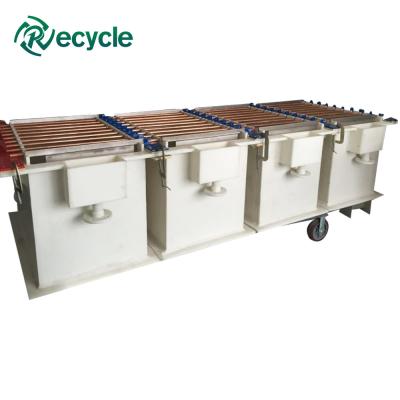 China Upcasting Machine with Copper Anode High Capacity White Copper Plate Stripping System for sale