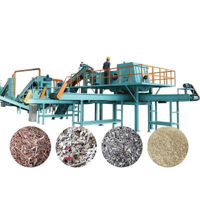 China Best After-Sales Service Scrap Refrigerator Shredding Crushing Machine Home Appliances Refrigerator Recycling Plant for sale