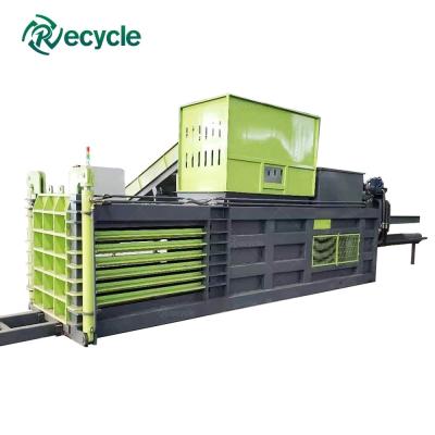 China Easy Operation Customized Plastic Bottle Baler Machine for Waste Paper Bailing Machine for sale