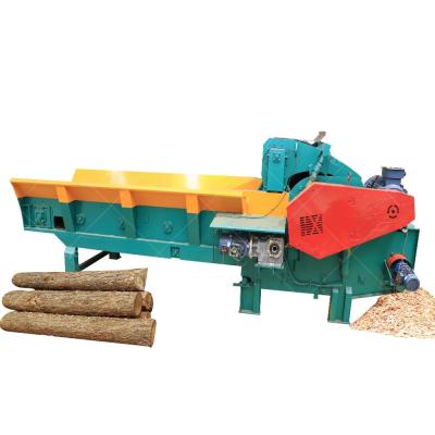 China Forestry Waste Wood Drum Chipper Tree Wood Shredder Machine for sale