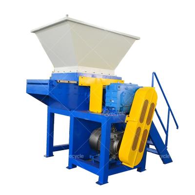 China Automatic Single Shaft Shredder for Plastics Bottle Pipes Lump Block 2.8T Weight for sale