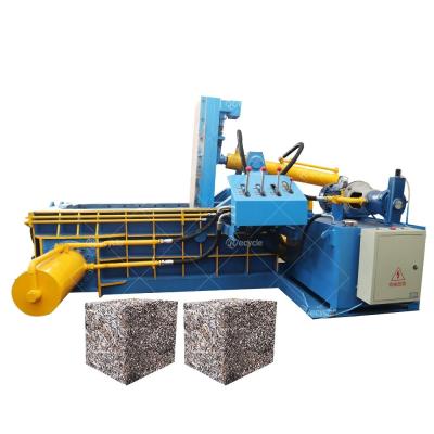 China Hydraulic Scrap Metal Baler Compactors Aluminum Cans Blocks Pressing Machine for sale