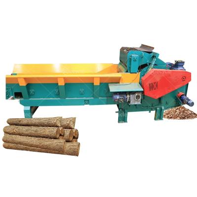 China Large Capacity Mobile Wood Chipper Timber/Tree Branches Crushing Equipment Wood Log Crusher Chipping Machine Processing Shredder for sale