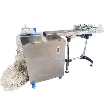 China 1.5KW Raffia Lafite Grass Crinkle Cut Machine for Tissue Paper Shred Filler Stuffing Box for sale