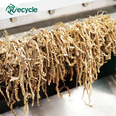 China Gift Box Filler Small Shredded Paper Raffia Making Machine Wrinkled Kraft Paper 40-120gsm Crinkle Cut Paper Cutting Machine for sale