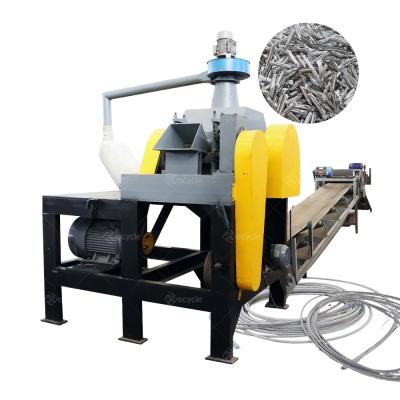 China ACSR Wire Cutting Equipment Cable Recycling Machine Small Cable Wire Recycling Machine for sale