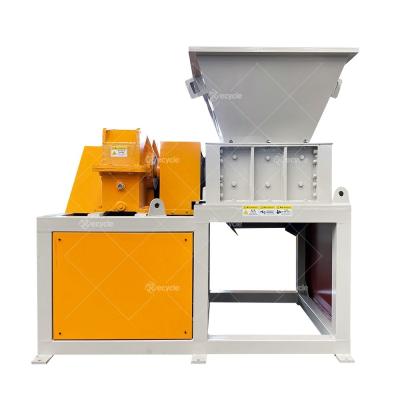 China 0.32T Environment-friendly Double Shaft Waste Husk Scrap Metal Small Mini Plastic Shredder for sale