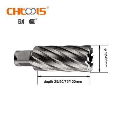 China CHTOOLS m35 magnetic metal drilling drill bit hss hole cutter for drilling holes for sale