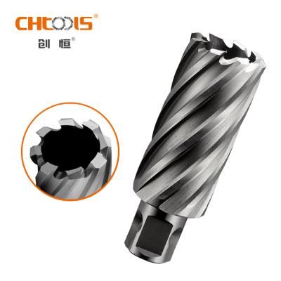 China CHTOOLS HSS Metal Drill Bit Universal Shank Metric Annular Cutters for sale