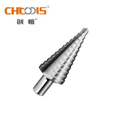 China CHTOOLS Metal Drill Bits Metal Drilling HSS Step Drill For Stainless for sale