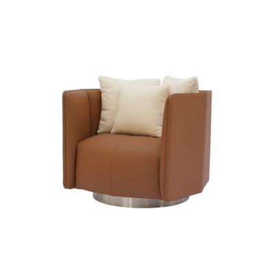 China Modern Luxury Cheap Price Customer'S Request Color Leather Modern Chairs Living Room Leisure for sale