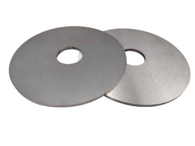 China Round Cemented Carbide Blade Wear Resistant Tungsten Carbide Circular Blade for sale