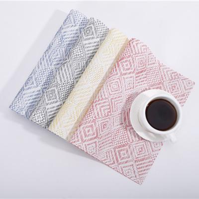 China Sustainable High Quality Environment Friendly Luxury Place Mat Dining Table Placemat for sale