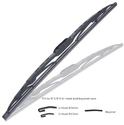 China Sleek Aerodynamic Rubber Auto Wiper Extreme Temperature Resistant Car Screen Wiper for sale